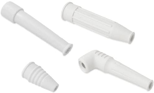 Tap Swirl Nozzle Straight Fit Kitchen Bath Flexible Fitting 3/4 & 1/2 Angled (Angled 1/2)