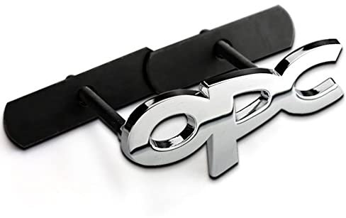 AMENAS 3D-Metall Auto-Hintere Endstück-Trunk-Emblem-Aufkleber-Abzeichen-Abziehbilder,für Opel OPC,B