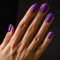 TMUT Lot de 24 faux ongles carrés violets à presser 1,0 ml, 12 tailles assorties, couverture complète, finition brillante, amovible, faux ongles