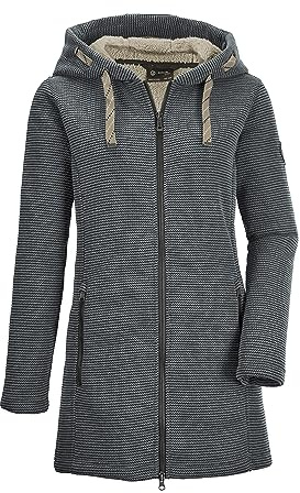 G.I.G.A. DX Damen Casual Strickparka Fleecejacke mit Kapuze