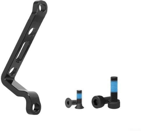 DAZZLEEX Disc Brake Adapter Post Mount Aluminum Alloy Bike Post To Flat Mount Adapter For 160Mm/180mm Disc Brake Conversion(160MM)