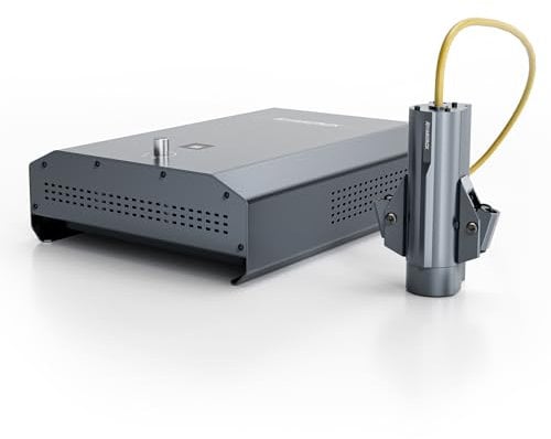 ATOMSTACK MR20 Lasermodul Infrarot 20W mit L1 Z-Achsen-Einstellung, 0,03 x 0,06 Punkt, 1064 nm Faser Infrarot Lasermodul für Lasergravierer, Laser-Rostentfernung, Fein gravur schneiden für Metalle