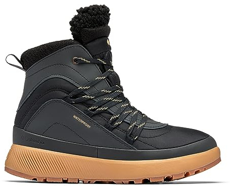 Columbia Women's Red Hills Omni-Heat Snow Boots, Black/Sahara, 39 EU