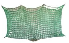 CG Heunetze für Pferde – Engmaschiges Taschennetz im Set inkl. Heunetz, Aufhaltestab & 4 Schnüren | Größe XL: 2,0m x 1,0m | bis zu 22kg Füllmenge | Maschenweite: 6 cm