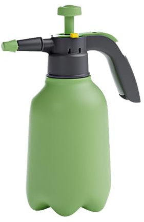 Pulverizador a presión, pulverizador de agua de mano, botella de pulverización portátil, botella de pulverización ajustable de gran capacidad, pulverizador de jardín portátil de 2 litros con asa,