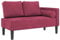 vidaXL Chaiselongue, Indoor Lounge Sofa mit Kissen, Gepolsterte Recamiere für Wohnzimmer Schlafzimmer Büro, Relaxliege Couch, Weinrot Samt