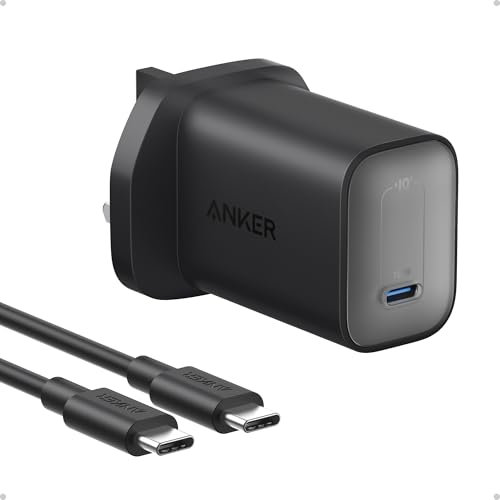 Anker Nano 100W MacBook Charger, USB-C Charger for MacBook, iPad, iPhone Series, Galaxy, and All USB C Devices, 6 ft C Cable Included
