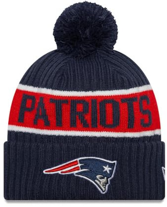 New Era Herren NFL Isg 2024 Beanie Mütze, New England Patriots, Einheitsgröße EU