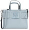 Armani Exchange Shopper hellblau für Damen mit UNI Logo, hellblau, Einheitsgröße