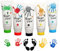 5pcs Naturfarben mit Schwammaufsatz, 60ml Kinderfingerfarben, Bio-Malfarben aus natürlichen Rohstoffen, ungiftig, auswaschbar, geeignet als Geschenk zur Früherziehung von Kindern, handgemachte Malerei