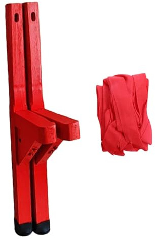 harayaa Holzstelzen, Springstelzenspielzeug, Klassische Festivals, Rutschfestes Kinder Stepperspielzeug, Gehstelzen Aus Holz für Kinder Und Erwachsene, Länge 60 cm