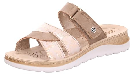 Rohde Damen Pantolette mit weicher Lederdecksohle Baviera 1317