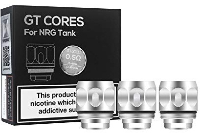 Vaporesso NRG & SE Mini Tank GT cCell 0.5 ohm Keramik Ersatzspule (Packung von 3) Enthält Kein Nikotin