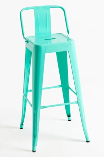 Regalos Miguel - Pack 2 Taburetes Torix Respaldo 100 cm - Verde Menta