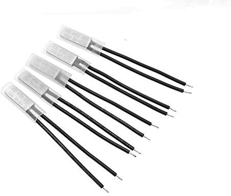 BE-TOOL Thermostat Thermal Protector, KSD9700 Thermal Protector - Bimetal Temperature Switch N/O (85℃, Normally Open)