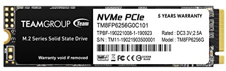 Team Group MP33 M.2 256 GB PCI Express 3.0 3D NAND NVME