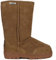 Reissner Lammfelle | Engel Boots AGI | Hohe warme Winterstiefel | Wildleder | Innenfutter echtes Merino Lammfell | camel 44