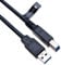 USB 3.0 SuperSpeed Kabel A Stecker auf Typ B Stecker/Adapterkabel für Drucker Scanner Festplattenserver Digital-Fotografiegeräte Docking Station Kamera USB HUB 3,5 SATA Gehäuse / 3 m Schwarz