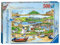 Ravensburger Escape to Cornwall 500 Piece Jigsaw Puzzles for Adults and Kids Age 10 and Up - Beach & Countryside