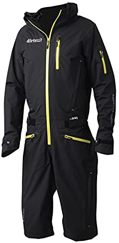 Dirtlej Regenanzug Dirtsuit Pro Edition Schwarz/Gelb
