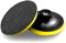 3 Inch Hook & Loop Backing Pad Polishing Pad Disc Orbital Sander, M14 Angle Grinder Electric Drill Adapter, Yellow, 2 Pcs