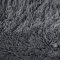 novely® SHADY - Kuscheliger Plüschstoff - Ultraweicher Zottelplüsch - Flauschiger Hochfloor und Langhaar - Pflegeleichte Meterware 1 lfm Farbe: 02 Grau