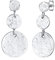 Elli Ohrringe Damen Ohrhänger Retro Plättchen Vintage Organic in 925 Sterling Silber Vergoldet