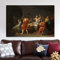 Der Tod von Sokrates Berühmtes Gemälde Leinwand Gemälde Poster und Drucke auf Leinwand Wandkunst Bild für Wohnzimmer Dekor 40x60cm Rahmenlos