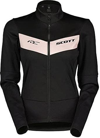 Scott RC Warm Hybrid WB Damen Winter Fahrrad Jacke schwarz/rosa 2023: Größe: M (38/40)