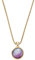 Skagen Halskette Für Frauen Seeglas, Länge: 400+50mm, Breite: 10.8mm, Höhe: 15.6mm Gold-Edelstahl-Halskette, SKJ1689710