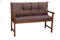 Bankauflage für Gartenbank- Polsterauflage für & Hollywoodschaukel-Gartenschaukel Kissen-hollywoodschaukel Kissen-bankkissen Outdoor (120 x 60 x 50 cm, Braun)