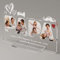 iDIY Cadeau Papa Cadre Photo Fête des Pères - Cadeau Personnalisé avec Photo et Texte, Cadeau Fête des Pères, Cadeau Anniversaire Papa, Cadeau Homme Personnalisé, Plaque Plexiglas 15 x 22 cm