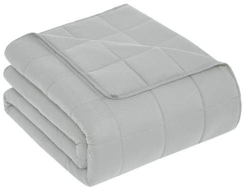 CuteKing Gewichtsdecke für Erwachsene: Gewichtsdecke mit hochwertigen Glasperlen – atmungsaktive, schwere Decke für bequemen Schlaf – dicke Decke für Erwachsene für alle Jahreszeiten (11,3 kg, 223,5 x