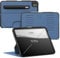 ZUGU Funda para iPad Pro 11 (M4) 2024 Case Protector 8 Ángulos Ajustables Magnéticos, Carga Inalámbrica Apple Pencil, Auto Reposo/Activación [ Azul Pizarra ]