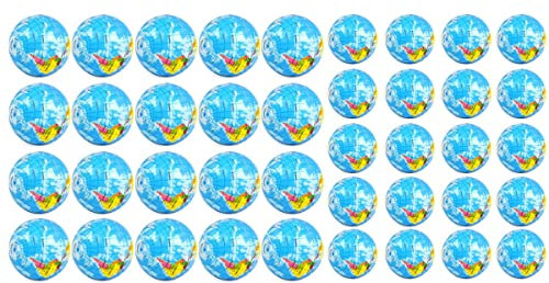 GUIJIALY 40 StüCk Globe Stress Ball World Earth StressbäLle, 3 2,5 Mini-Schaumstoff-StressbäLle für Erwachsene Teenager FingerüBungen