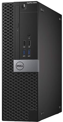 Dell FAST Optiplex SFF PC - Intel Core i5 6th Gen (4 Cores Upto 3.60Ghz), 8GB DDR3L RAM, 150Mbps USB WiFi Adapter Dongle, Windows 11 Pro Operating System (Renewed) (8GB DDR3L - 128GB SSD)