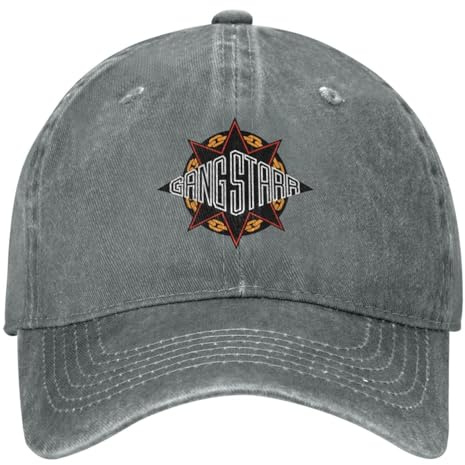 Gang Starr Logo Baseball Cap Zubehör Unisex Stil Retro Hip Hop Snapback Papa Hut Verstellbar