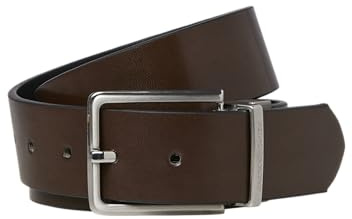 JACK & JONES Herren wendbarer Gürtel Wendegürtel JACGARDA Reversible Belt