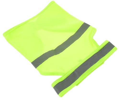 DRESSOOS Hundewestengeschirre Fluoreszierende Reflektorstreifen Weich Und Robust Für Bis Große Hunde Größe M Haustier-Outdoor-Weste