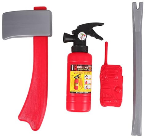 GALPADA 1satz Junge Mädchen Rollenspiel Feuerwehr Simulation Spielzeug Teiliges Set Mit Feuerlöscher Und Wasserspritzern Für Kreative Und Lehrreiche Spiele Fördert