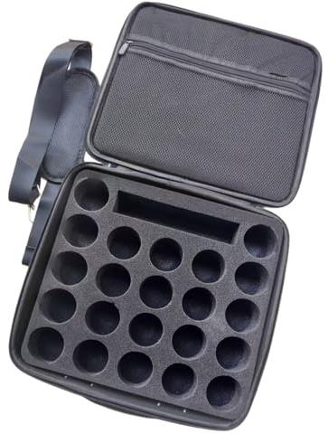 EXQIOUR Pool Ball Storage Bag Carrying Case Billiard Holder For Travel Pool Ball Carry Travel Billiard Balls Suitcase With Handle