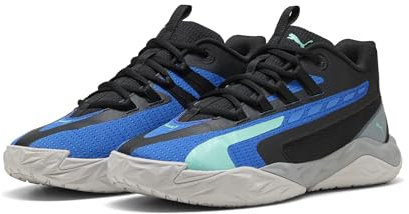 PUMA Erwachsene Dagger 2 Mid Basketballschuhe 40, Black Bluemazing Aquatic Blue Green