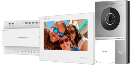 Hikvision Kit di Video Citofono 2 Fili 2MP WiFi IP65 - DS-KIS705EY