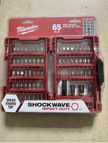MILWAUKEE SHOCKWAVE 65-Piece MRO Impa