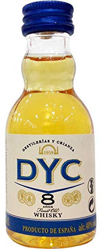 DYC WHISKY 8 ANNI 5 CL/LIQUORE MIGNON DA COLLEZIONE