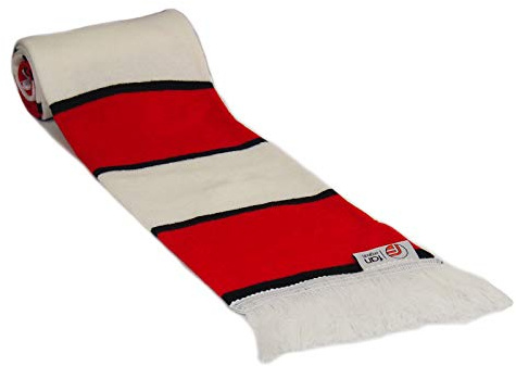 fan originals Pinstripe Football Bar Scarf in United Colours