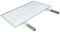 BG952- Rejilla de acero cromado CM 80x40 CRUCCOLINI