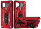 Max Power Digital Cover per Huawei P40 Lite Con Design del Supporto Armatura Resistente Elegante Agli Urti Ibrida Rinforzata Custodia Dura Bumper Case (Huawei P40 Lite, Rosso)