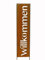 D&L Lasertec Edelrost Sichtschutz 170 x 32 cm Willkommen zum Stecken