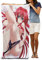 ANSSON Rias Gremory Strandtuch Anime High School DxD Badetuch Erwachsene Groß Saunatücher Mikrofaser Strandlaken 3D Druck (150x100cm, Rias Gremory2)